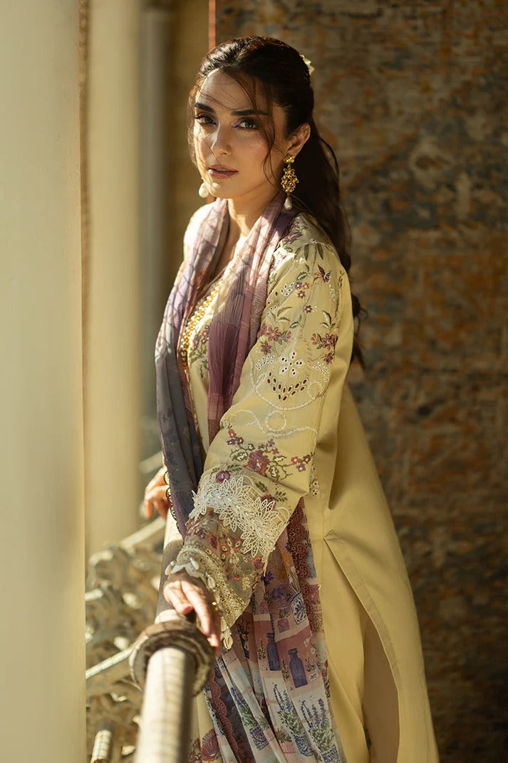 LAWN - Maya Luxury Lawn'26 - SL-151 Nael