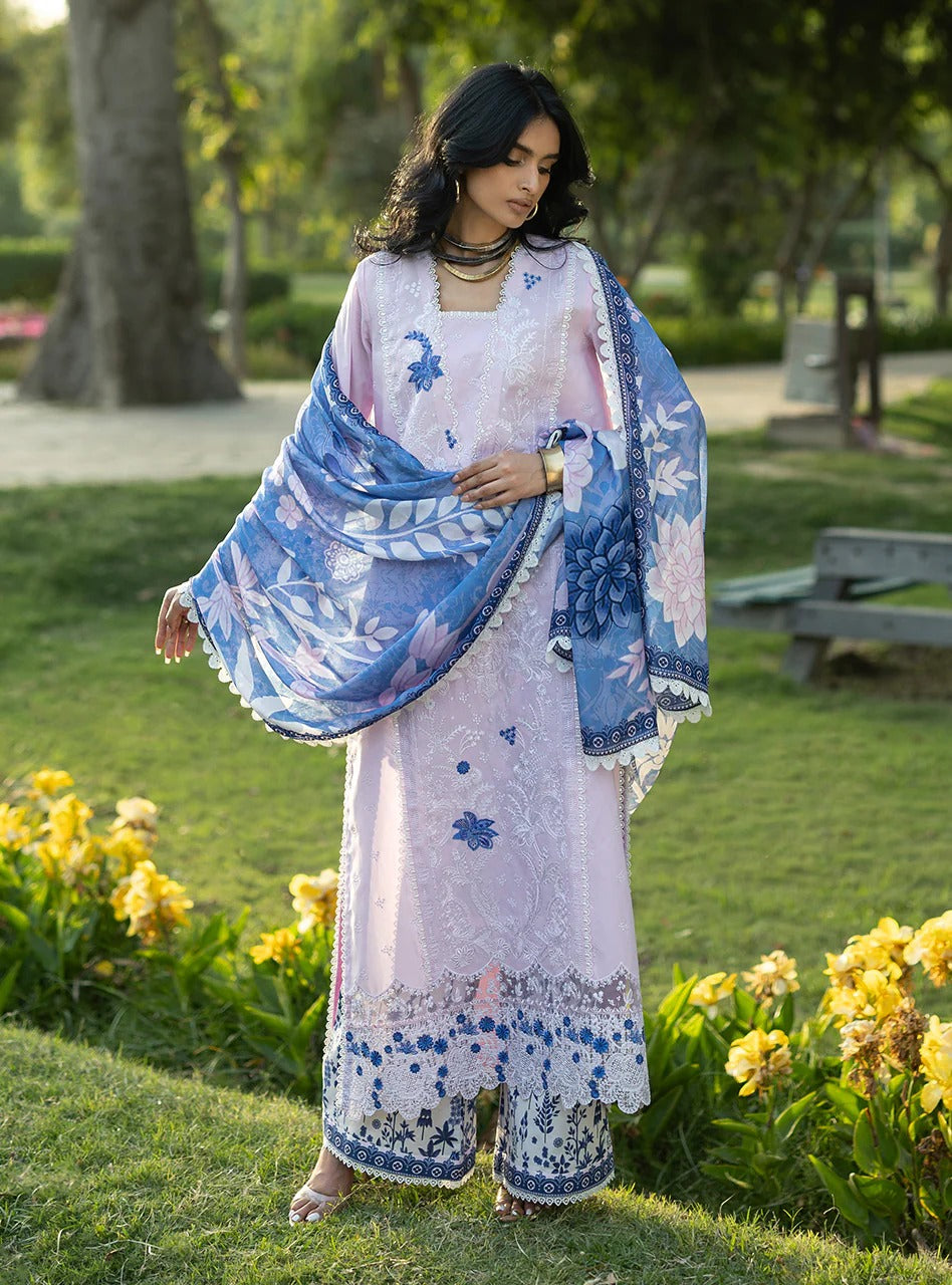 Zainab Chottani - Luxe Embroidered Lawn - Bria 15