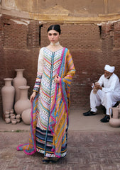 LAWN- AANGAN - PRINTS CHIFFON '26 - KPS-2A YASMEEN