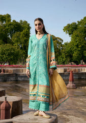 LAWN- AANGAN - PRINTS CHIFFON '26 - KPS-7A NAZISH