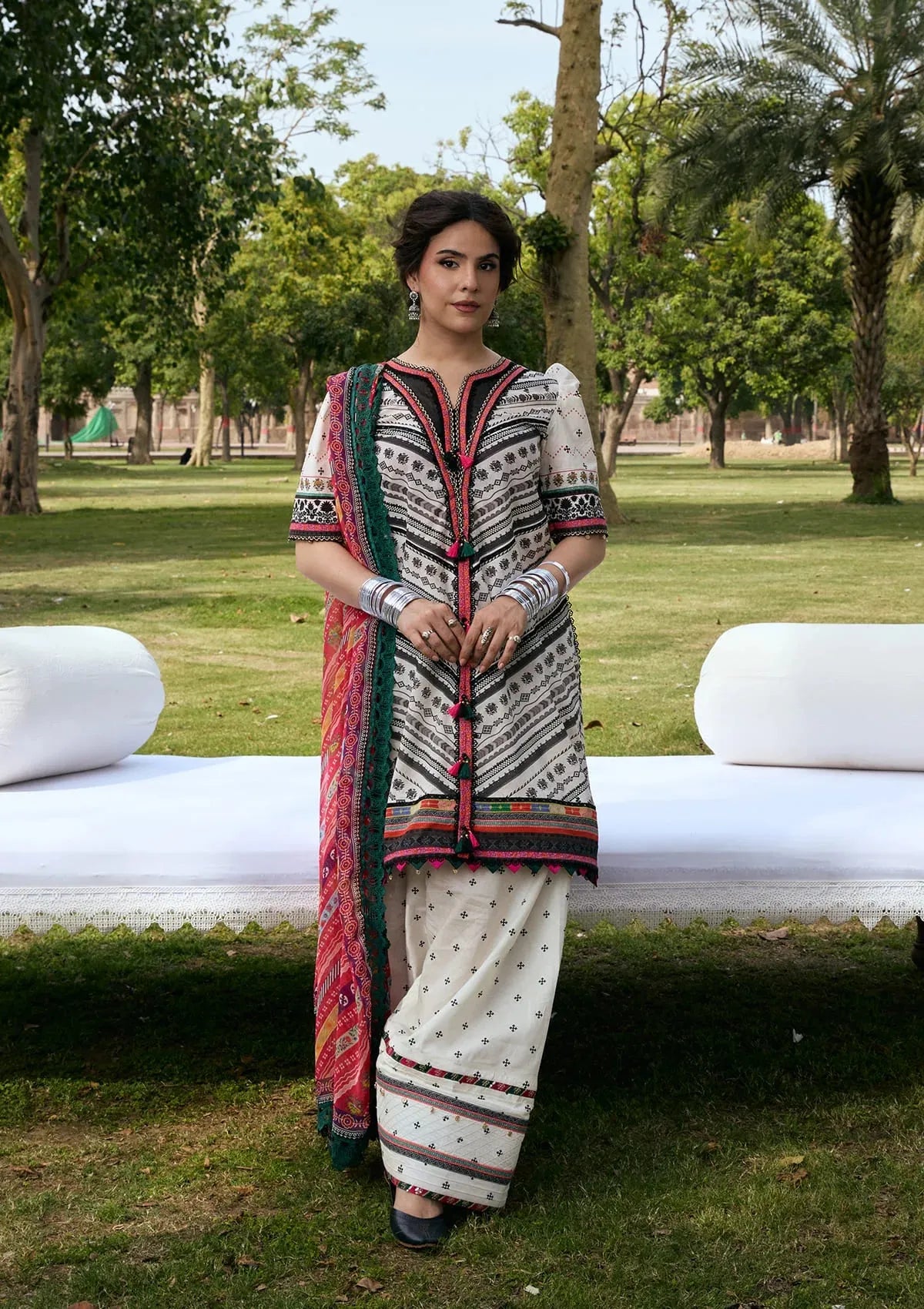 LAWN- AANGAN - PRINTS CHIFFON '26 - KPS-2B MEHRUBA
