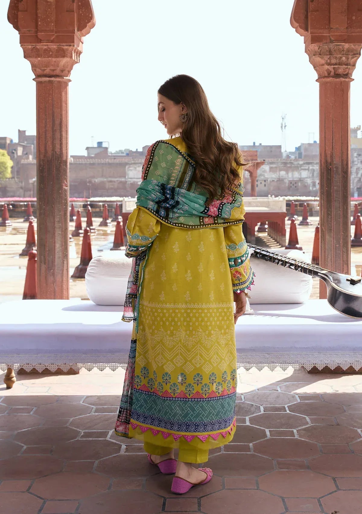 LAWN- AANGAN - PRINTS CHIFFON '26 - KPS-8A ZARAFSHAN