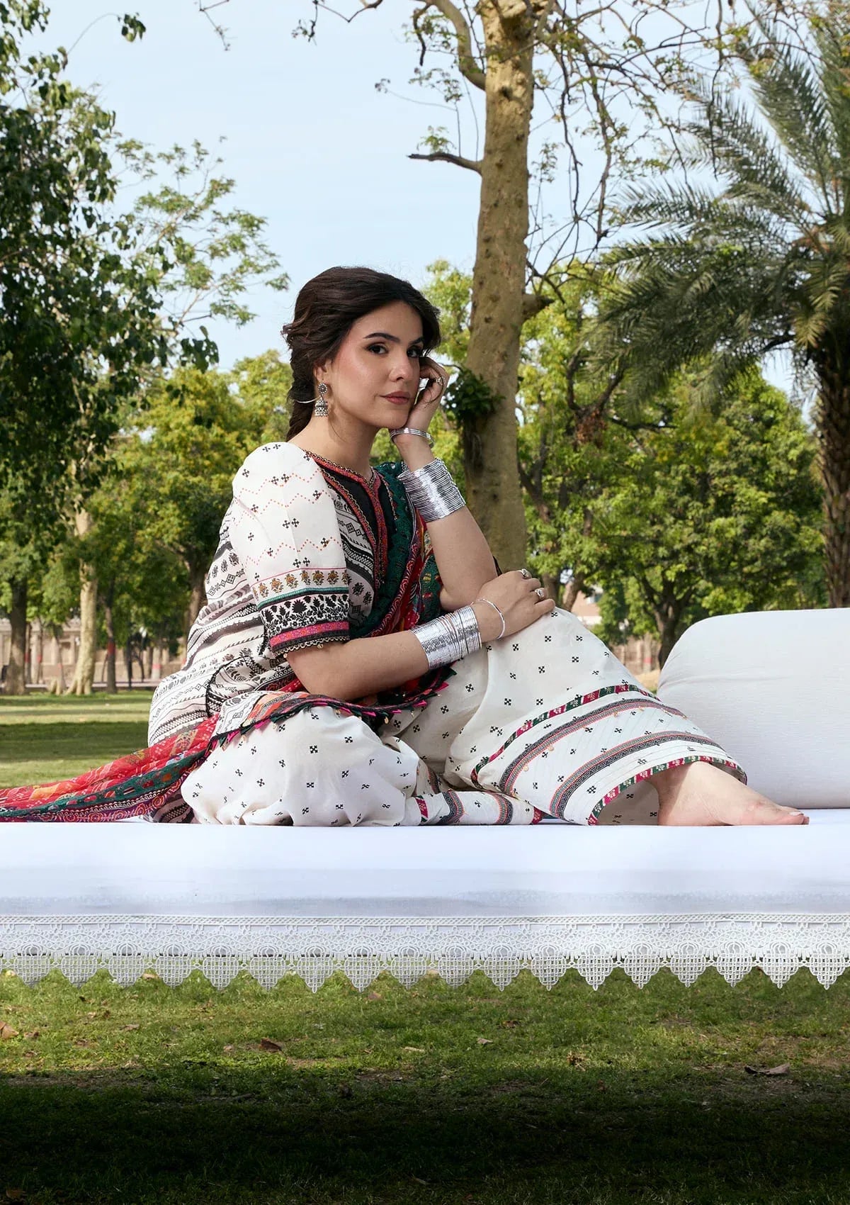 LAWN- AANGAN - PRINTS CHIFFON '26 - KPS-2B MEHRUBA