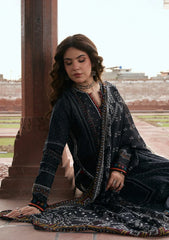 LAWN- AANGAN - PRINTS CHIFFON '26 - KPS-5A GUL-E-SIYAH