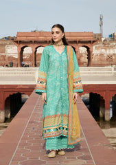 LAWN- AANGAN - PRINTS CHIFFON '26 - KPS-7A NAZISH