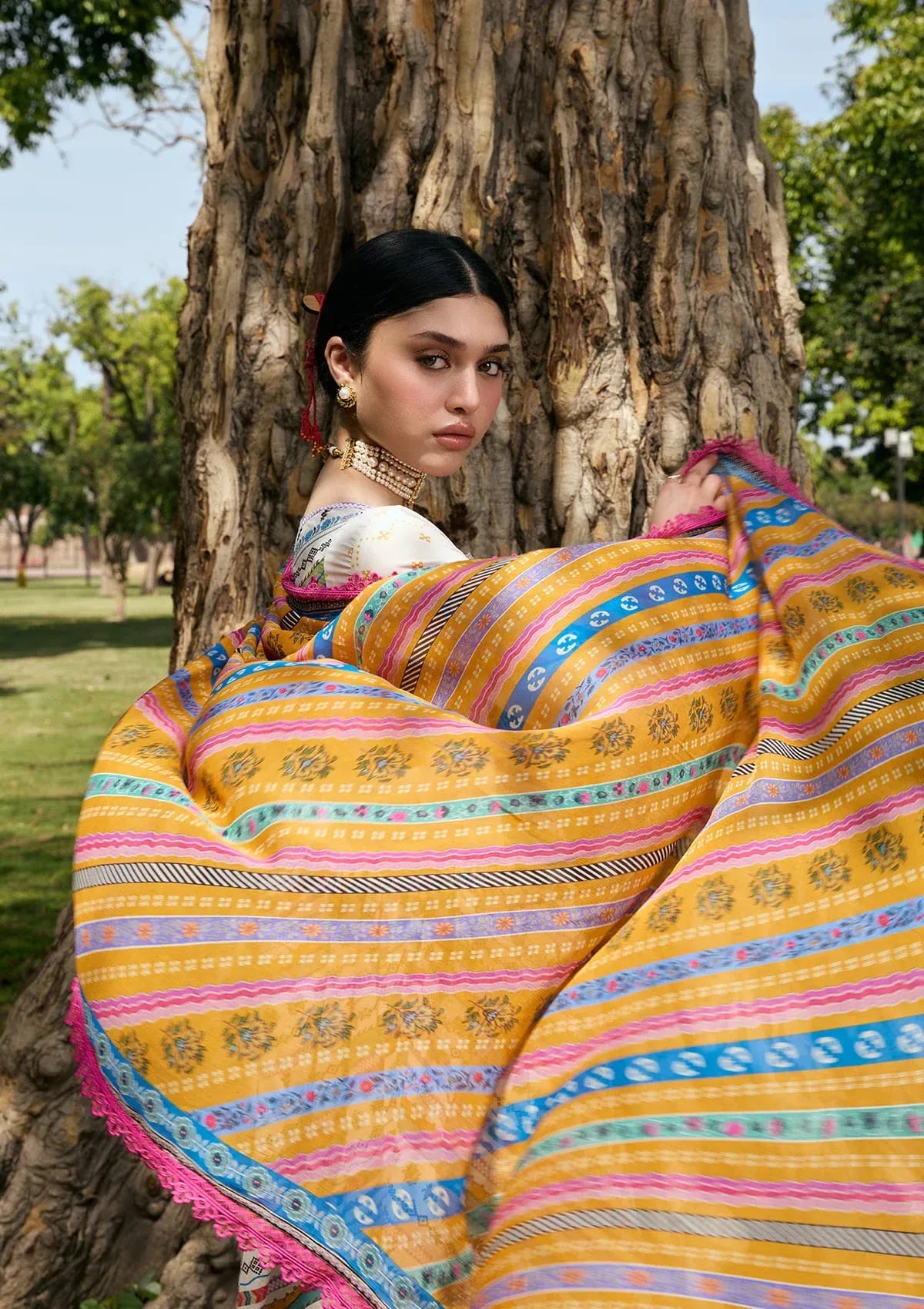 LAWN- AANGAN - PRINTS CHIFFON '26 - KPS-2A YASMEEN