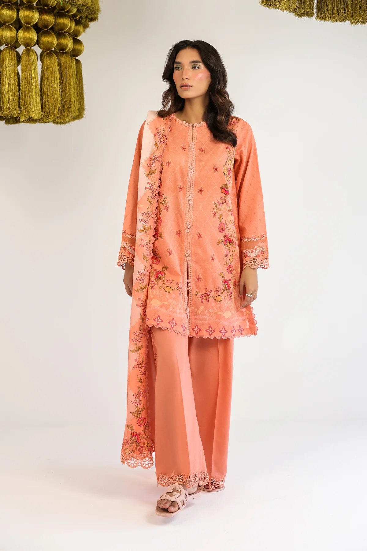 LAWN - Rhea - Apricot Whisper