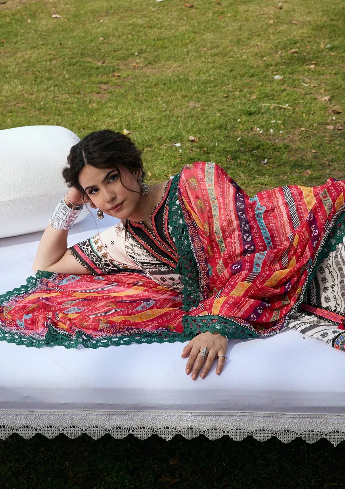 LAWN- AANGAN - PRINTS CHIFFON '26 - KPS-2B MEHRUBA