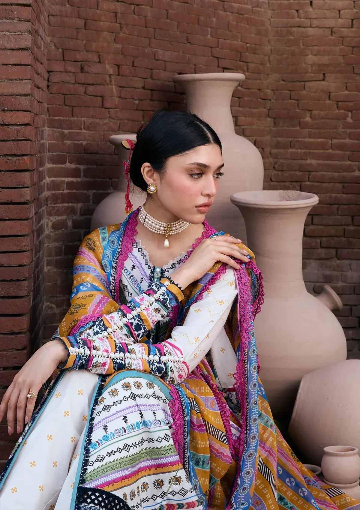 LAWN- AANGAN - PRINTS CHIFFON '26 - KPS-2A YASMEEN