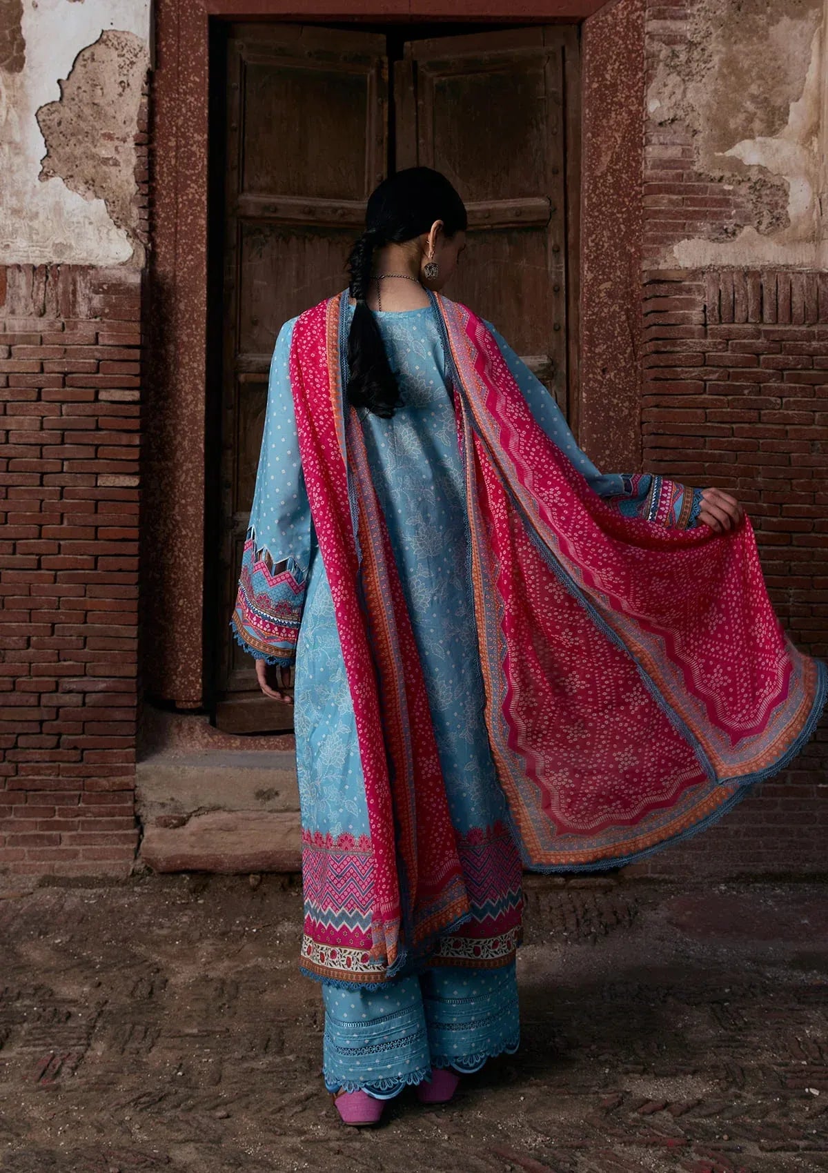 LAWN- AANGAN - PRINTS CHIFFON '26 - KPS-7B SHABNAM