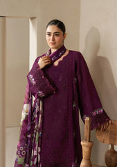 Elaf Premium - E-Craft Chikankari Lawn - EHC-2B CASSIS