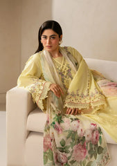 Elaf Premium - E-Craft Chikankari Lawn - EHC-3A SUNSTONE