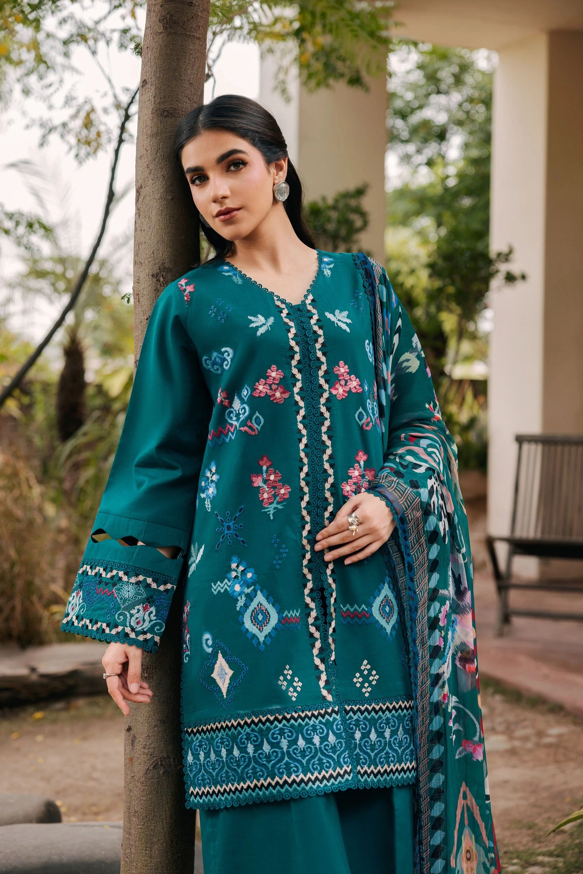 LAWN - Festive Luxury Lawn '26 - FZF - 3B