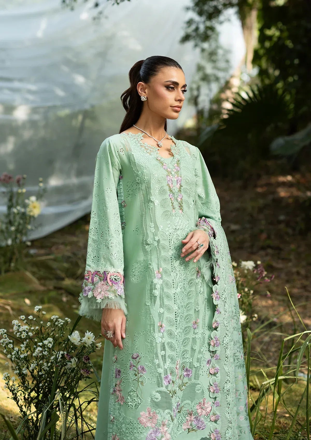LAWN - LUXURY LAWN VOL ll '26 - ELQ-3A DAISY CHAIN