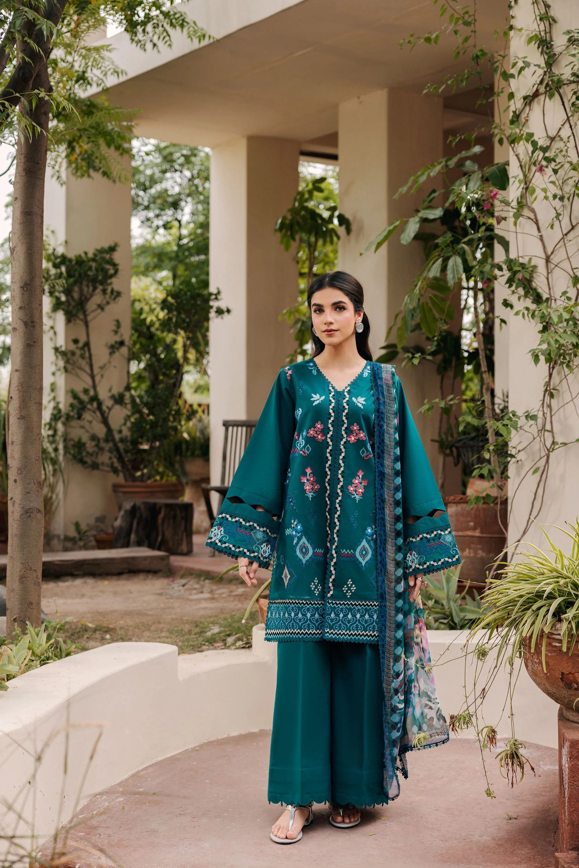 LAWN - Festive Luxury Lawn '26 - FZF - 3B