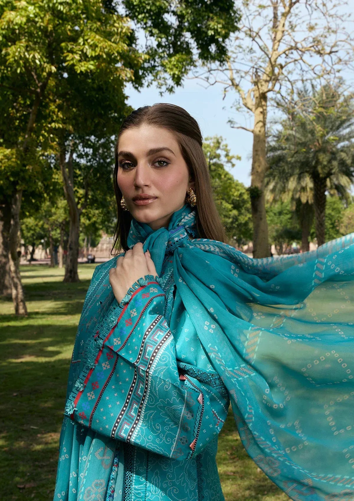 LAWN- AANGAN - PRINTS CHIFFON '26 - KPS-5B KEHKASHAN