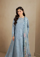 Elaf Premium - E-Craft Chikankari Lawn - EHC-5B PACIFIC