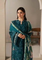 Elaf Premium - E-Craft Chikankari Lawn - EHC-2A MOSS