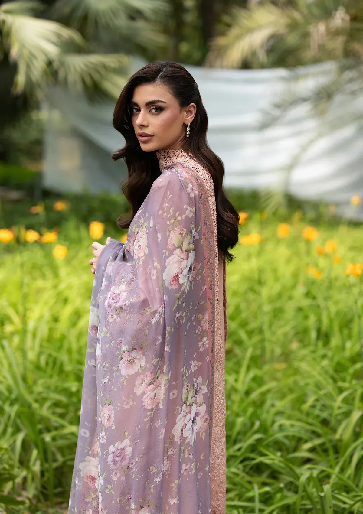 LAWN - LUXURY LAWN VOL ll '26 - ELQ-6A BLUSHING ROSE