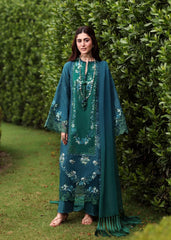 Lawn - Embroidered Lawn Eid '26 - Hillside Teal