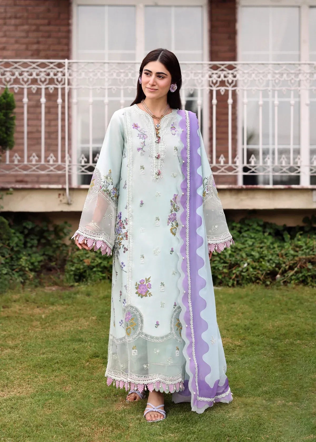 Lawn - Embroidered Lawn Eid '26 - Misty Morning