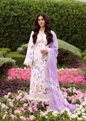 Lawn - Embroidered Lawn Eid '26 - Lavender Clouds