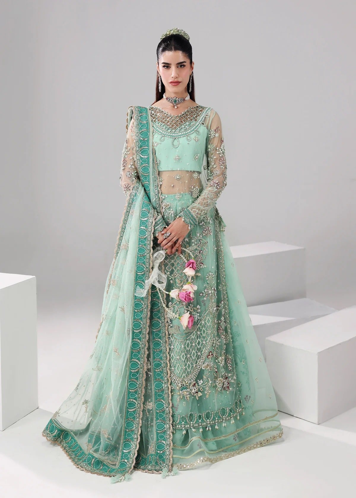 L'amore Luxury Handwork Edit 25 - Crystal Bloom