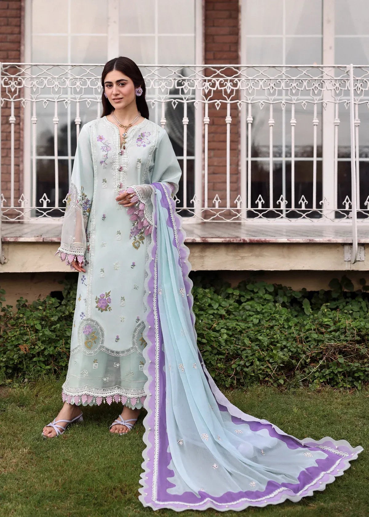 Lawn - Embroidered Lawn Eid '26 - Misty Morning
