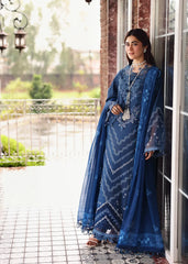 Lawn - Embroidered Lawn Eid '26 - Terrace Blue
