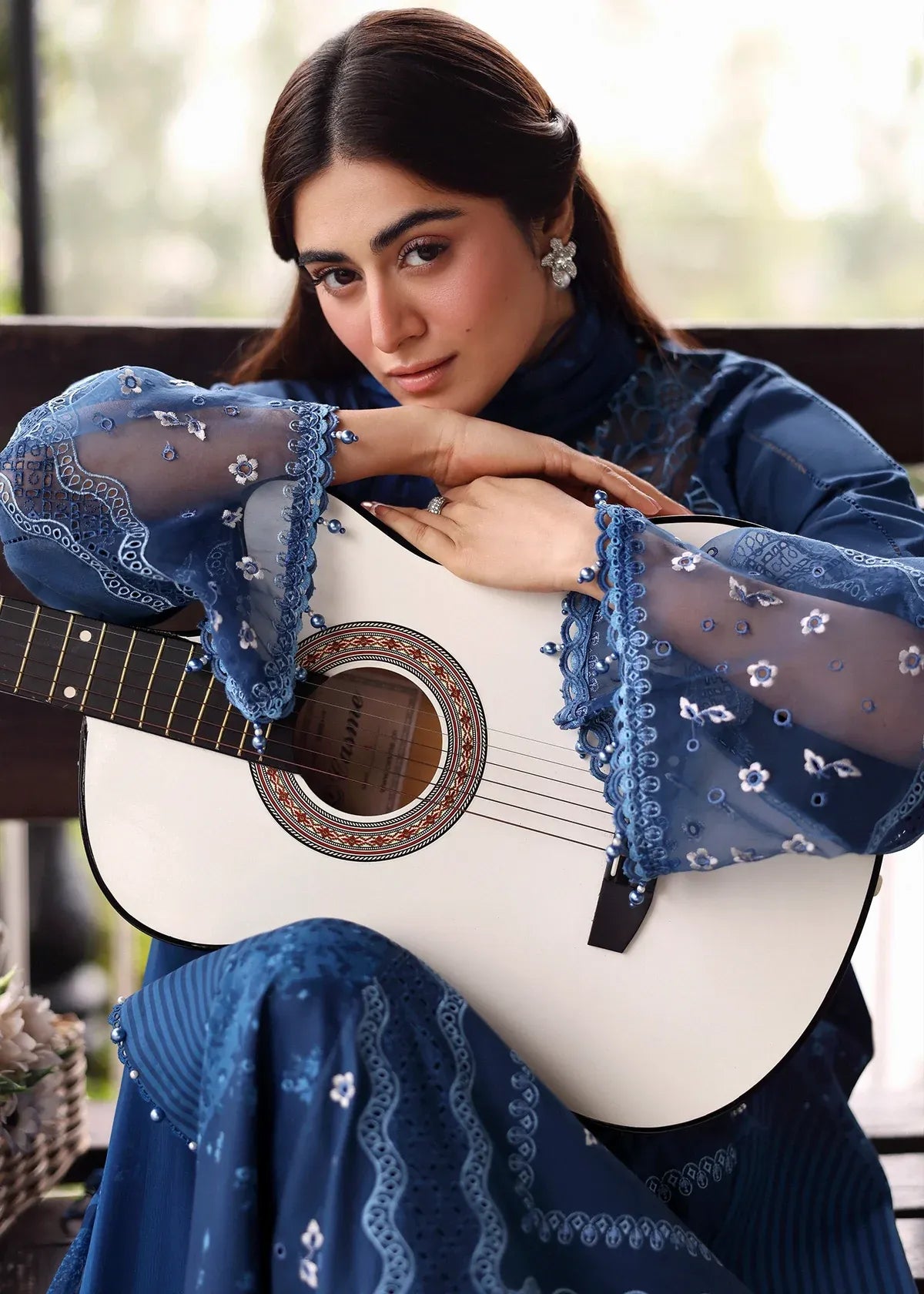 Lawn - Embroidered Lawn Eid '26 - Terrace Blue