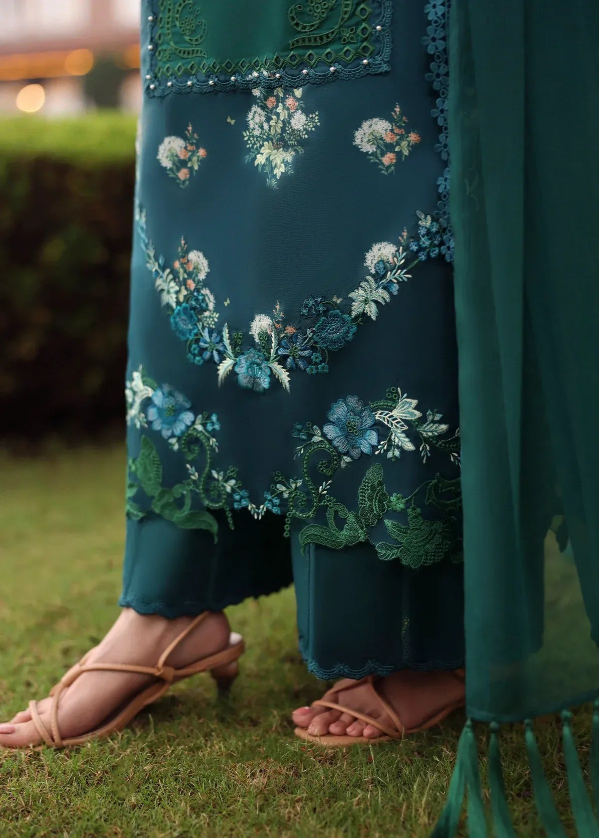 Lawn - Embroidered Lawn Eid '26 - Hillside Teal