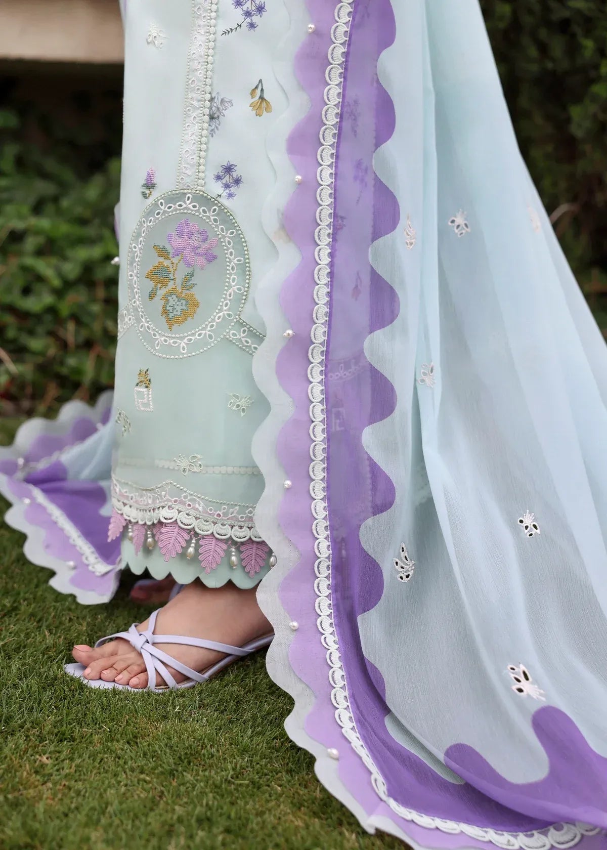 Lawn - Embroidered Lawn Eid '26 - Misty Morning