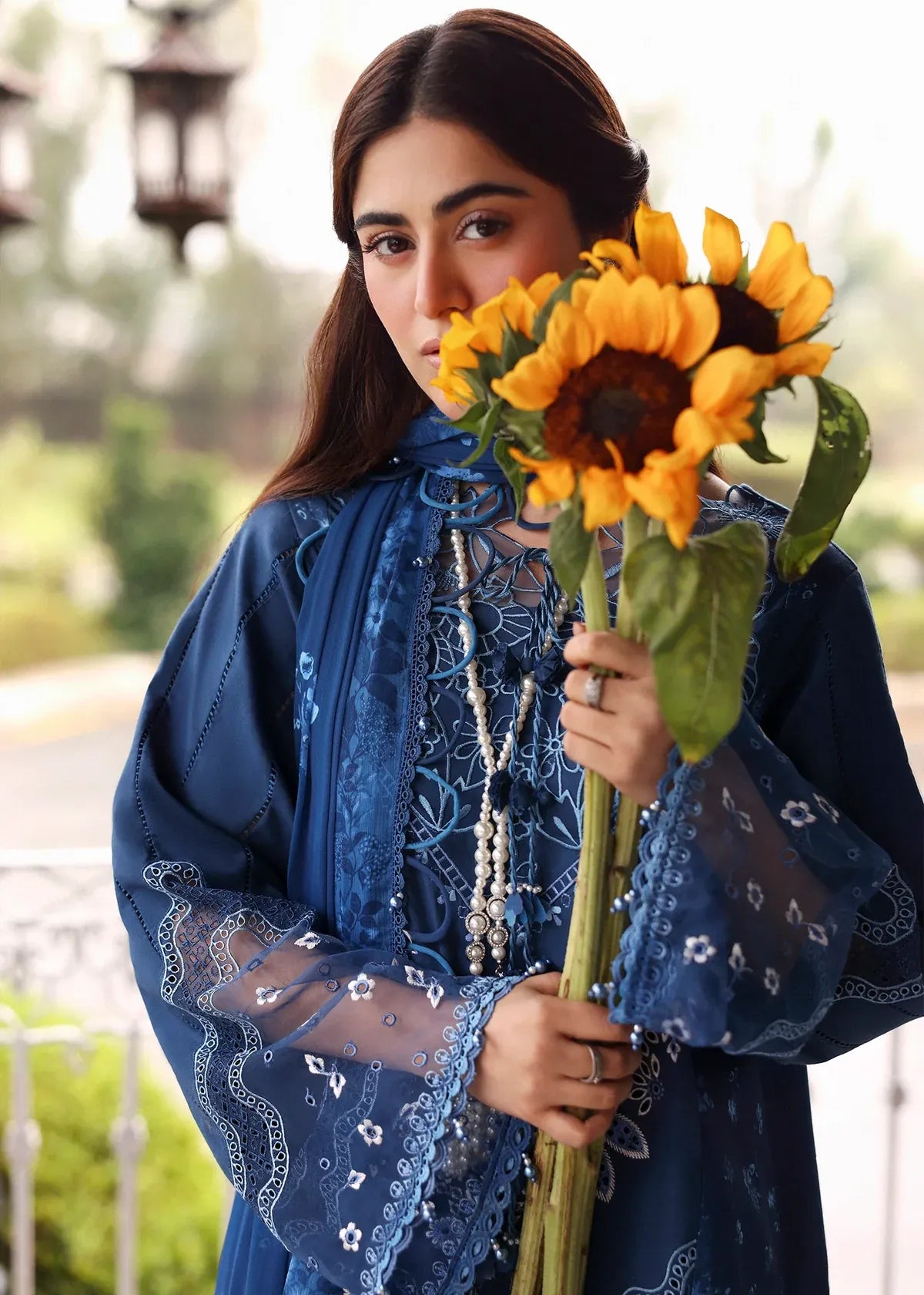 Lawn - Embroidered Lawn Eid '26 - Terrace Blue