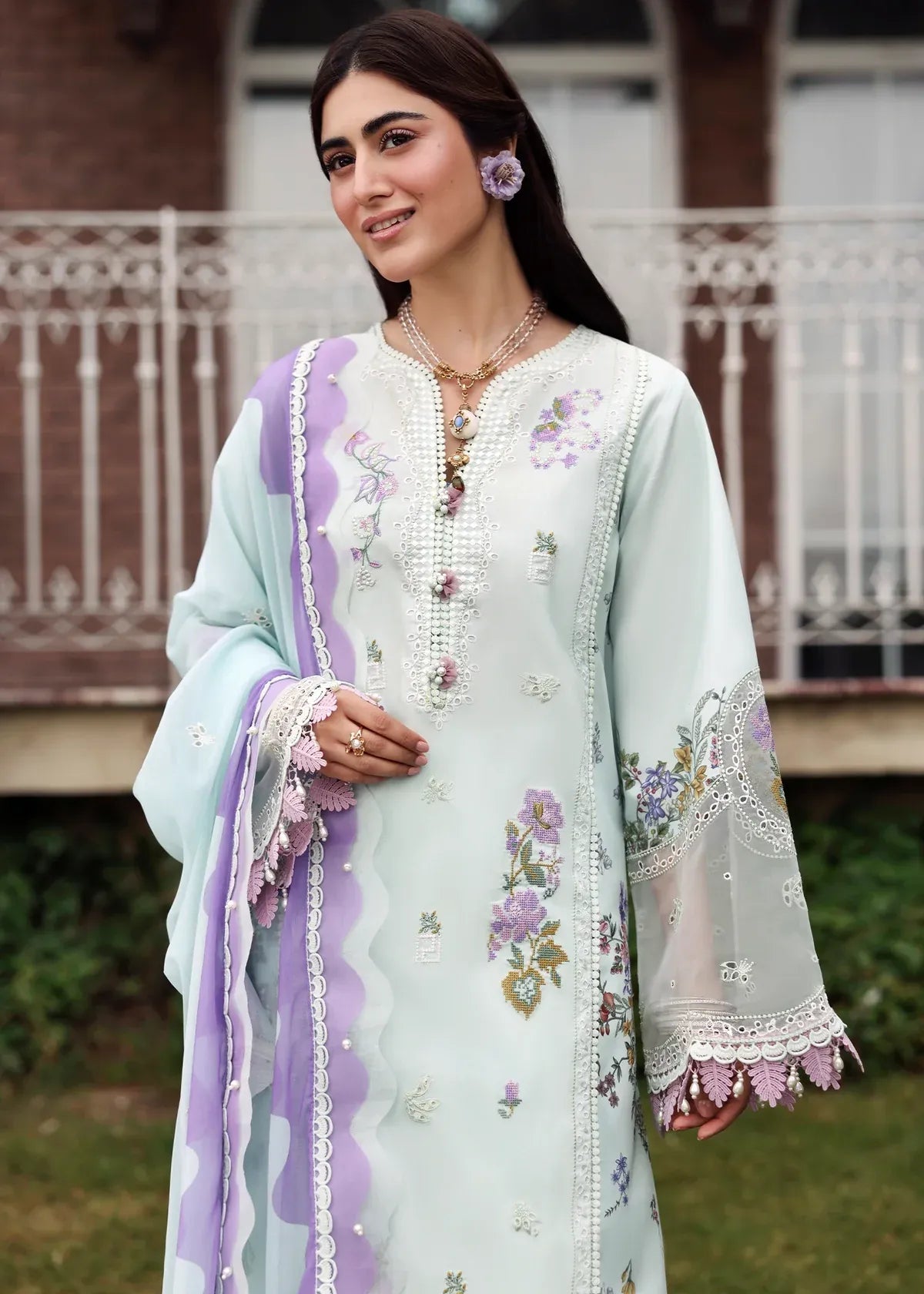 Lawn - Embroidered Lawn Eid '26 - Misty Morning