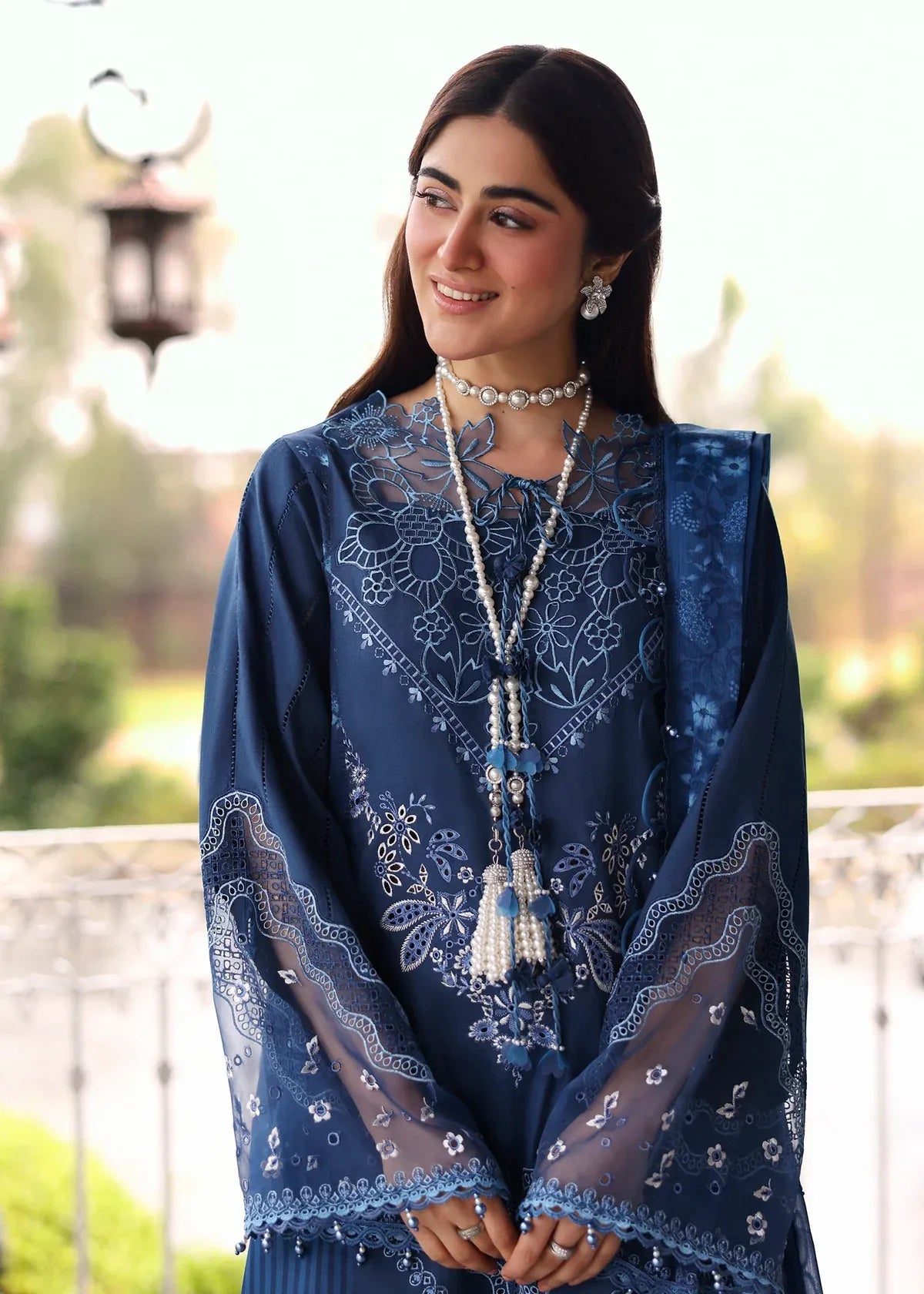 Lawn - Embroidered Lawn Eid '26 - Terrace Blue
