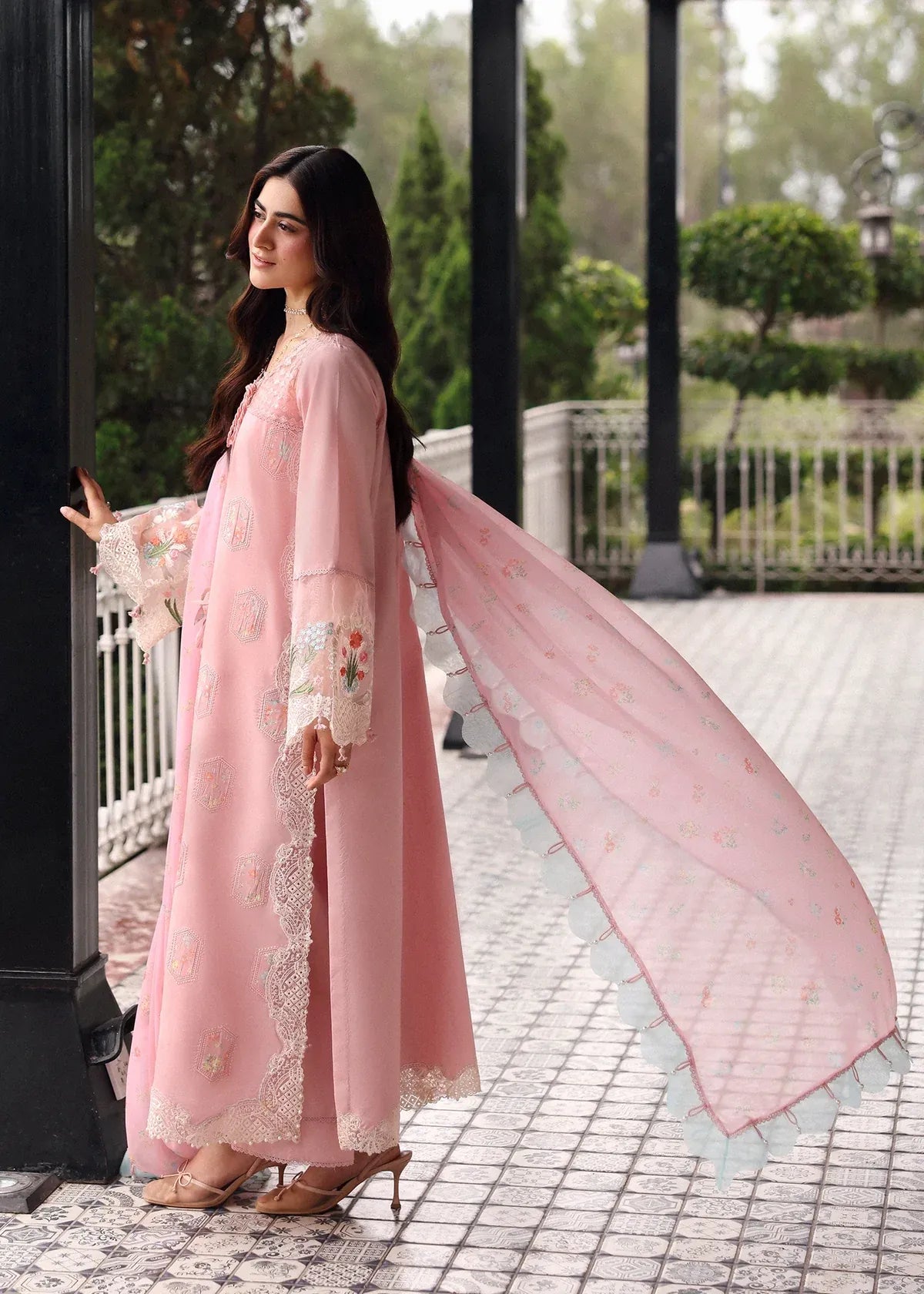Lawn - Embroidered Lawn Eid '26 - Rose Ridge
