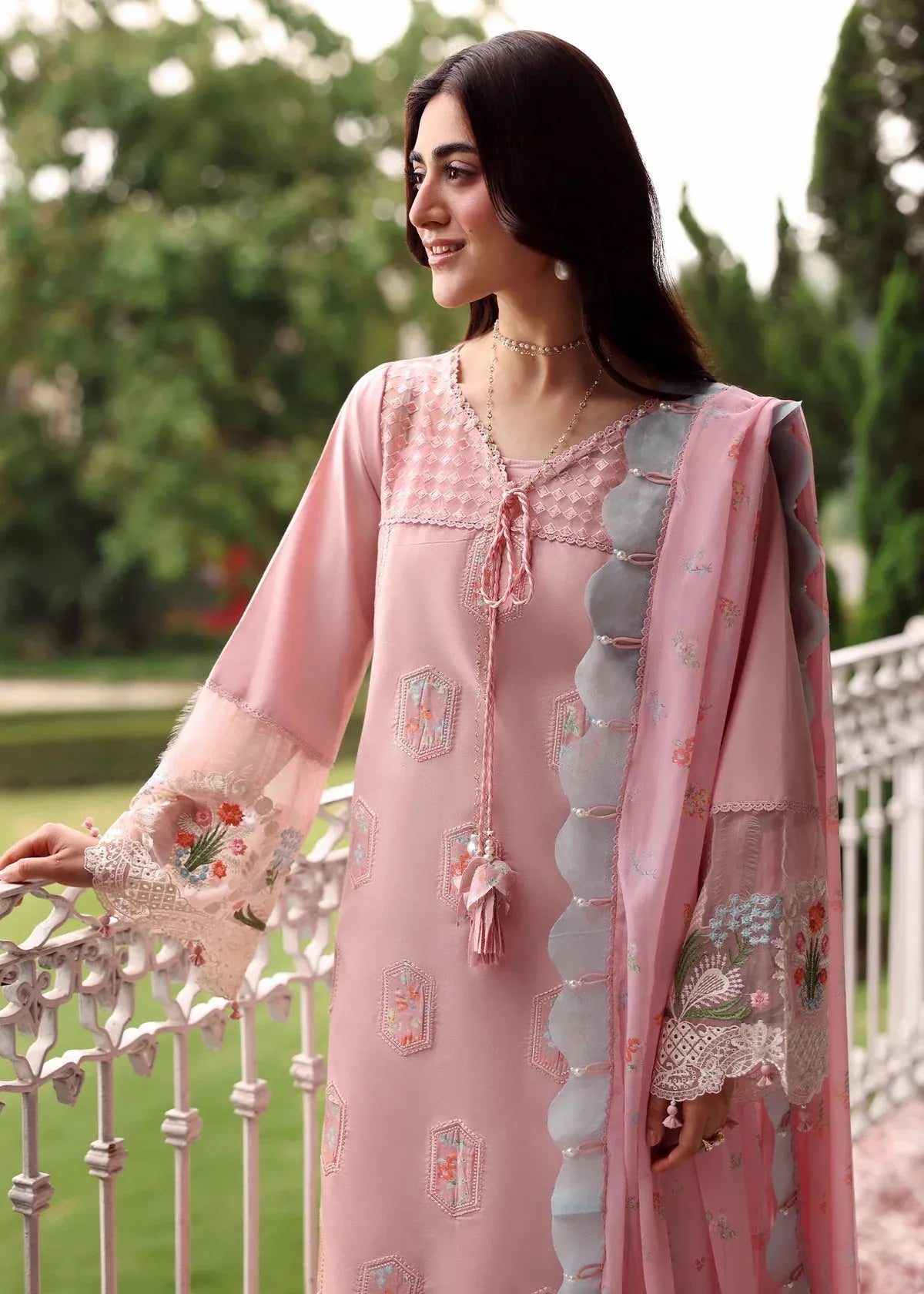 Lawn - Embroidered Lawn Eid '26 - Rose Ridge