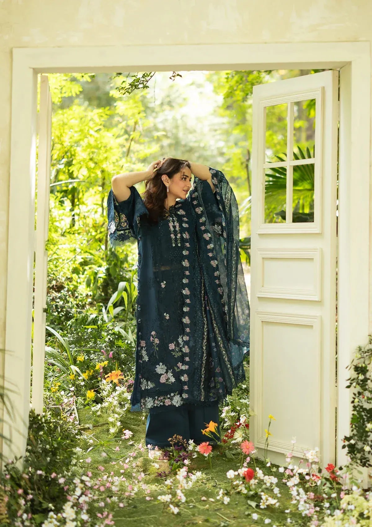 LAWN - LUXURY LAWN VOL ll '26 - ELQ-3B EMERALD FERN