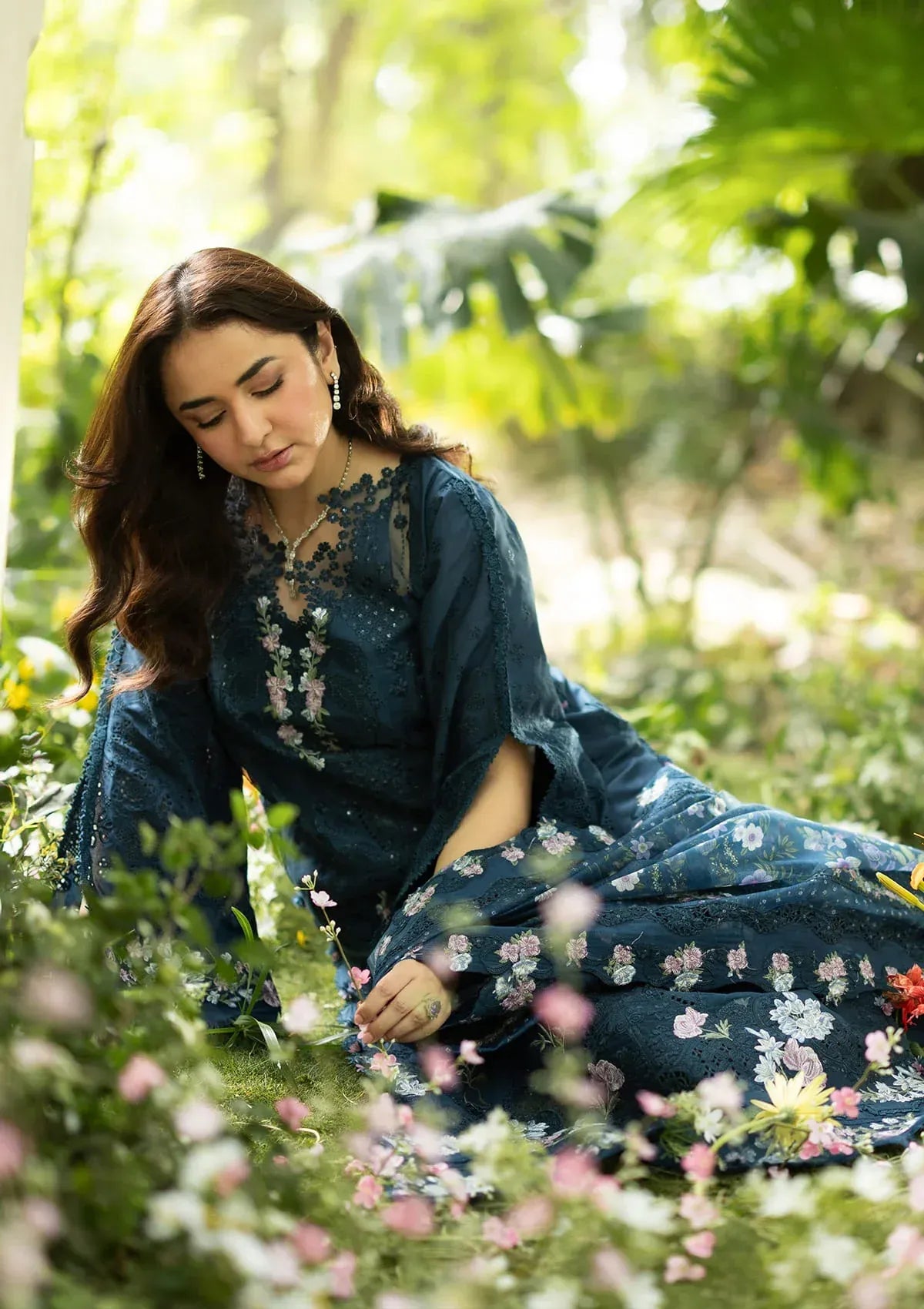 LAWN - LUXURY LAWN VOL ll '26 - ELQ-3B EMERALD FERN