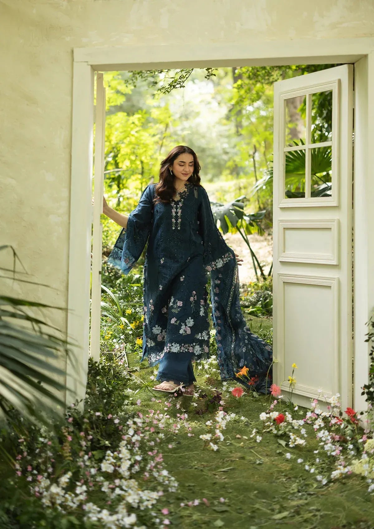 LAWN - LUXURY LAWN VOL ll '26 - ELQ-3B EMERALD FERN