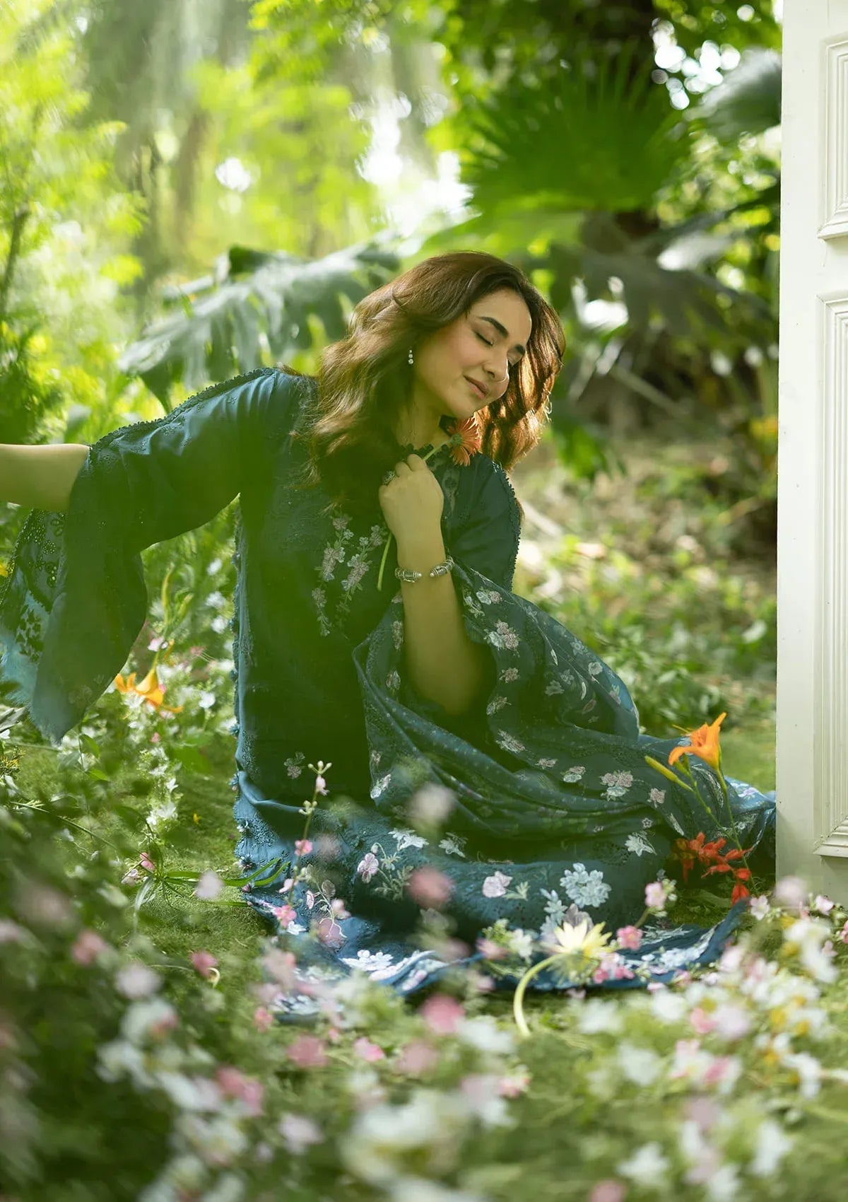 LAWN - LUXURY LAWN VOL ll '26 - ELQ-3B EMERALD FERN
