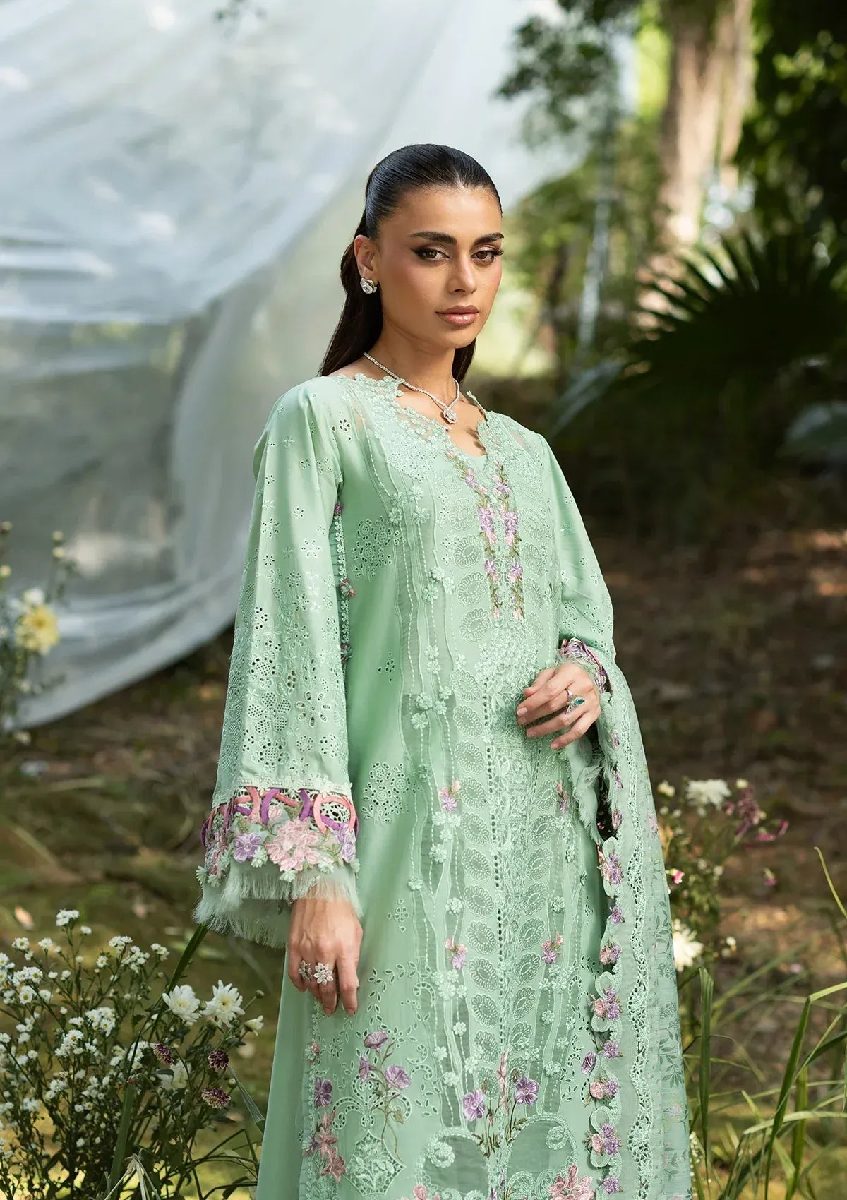 LAWN - LUXURY LAWN VOL ll '26 - ELQ-3A DAISY CHAIN