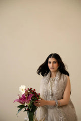 Korean rawsilk - Lune des fleurs - IZEL