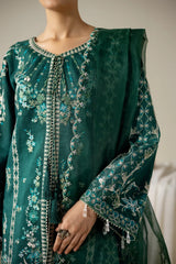 Korean rawsilk - Lune des fleurs - MIRELLE