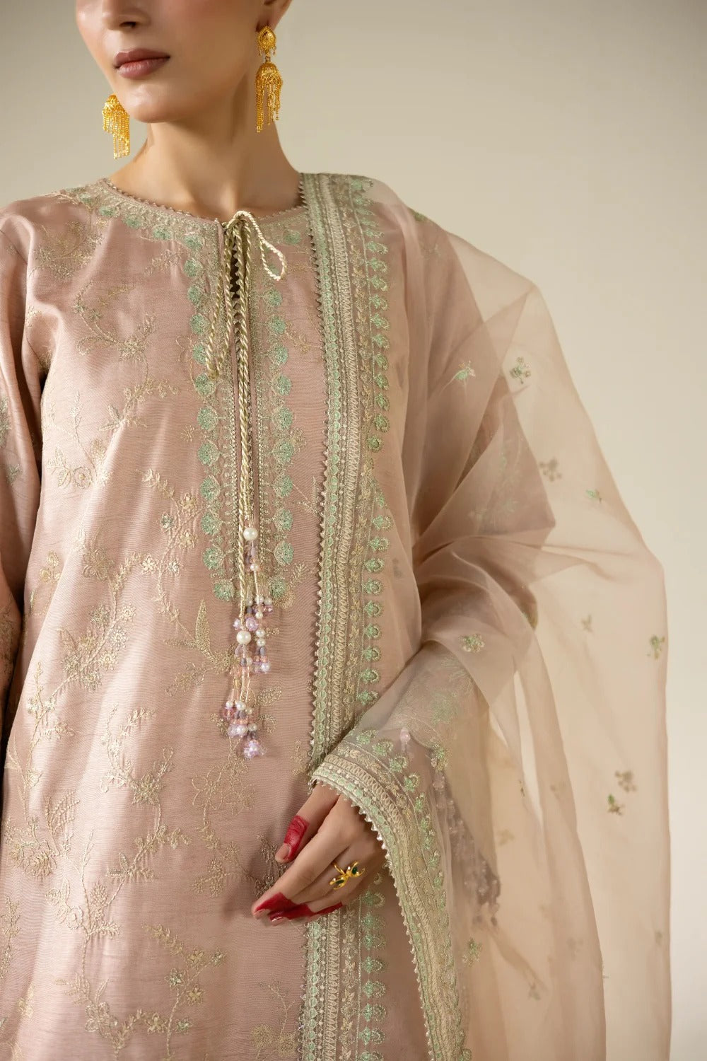 Korean rawsilk - Lune des fleurs - VAILA
