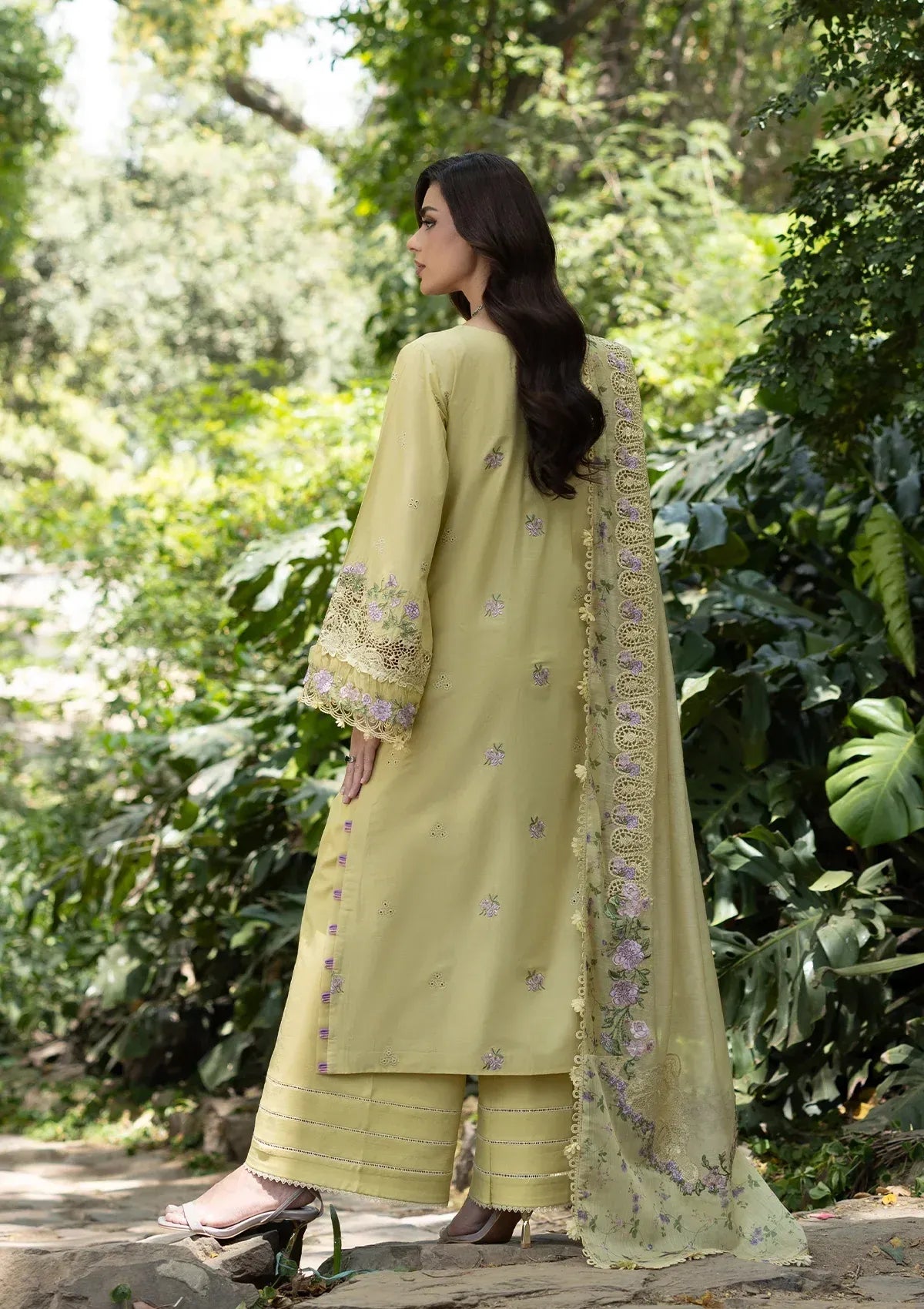 LAWN - LUXURY LAWN VOL ll '26 - ELQ-7A BUTTER YELLOW