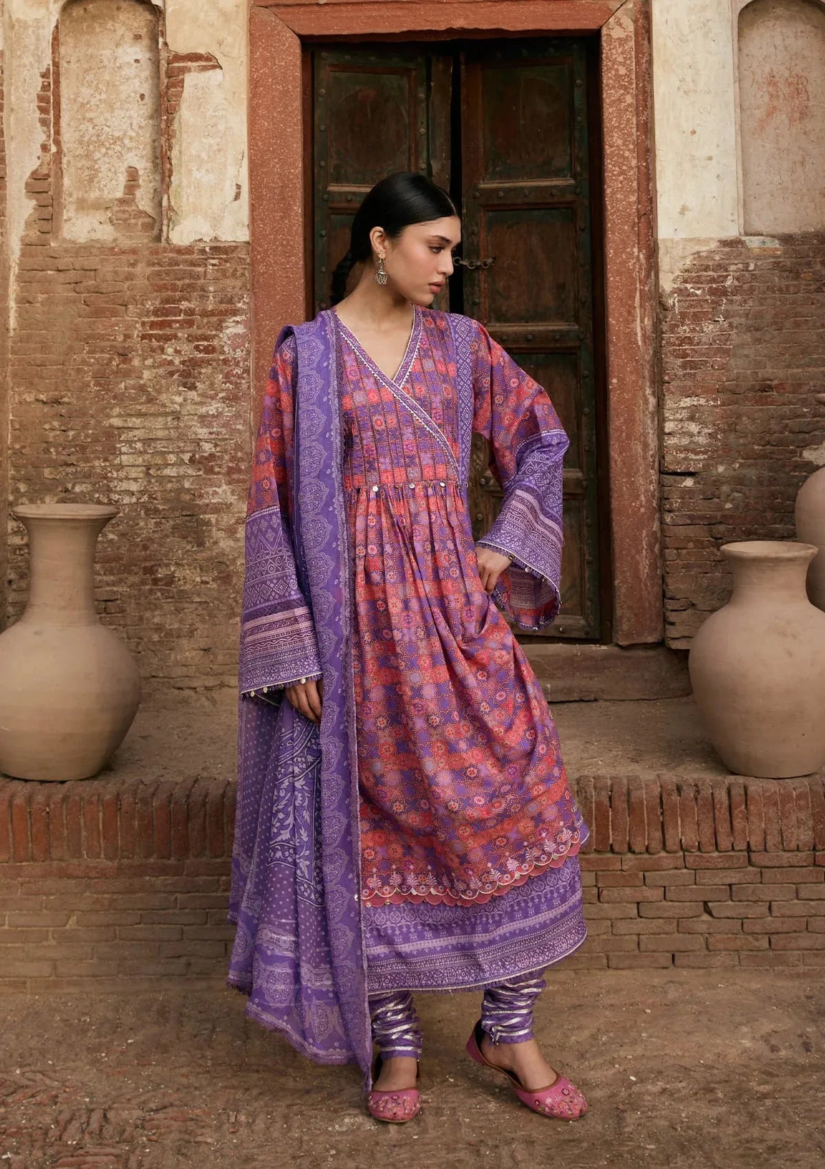 LAWN- AANGAN - PRINTS CHIFFON '26 - KPS-3B ZARMEENA