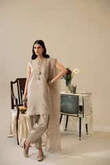 Korean rawsilk - Lune des fleurs - IZEL