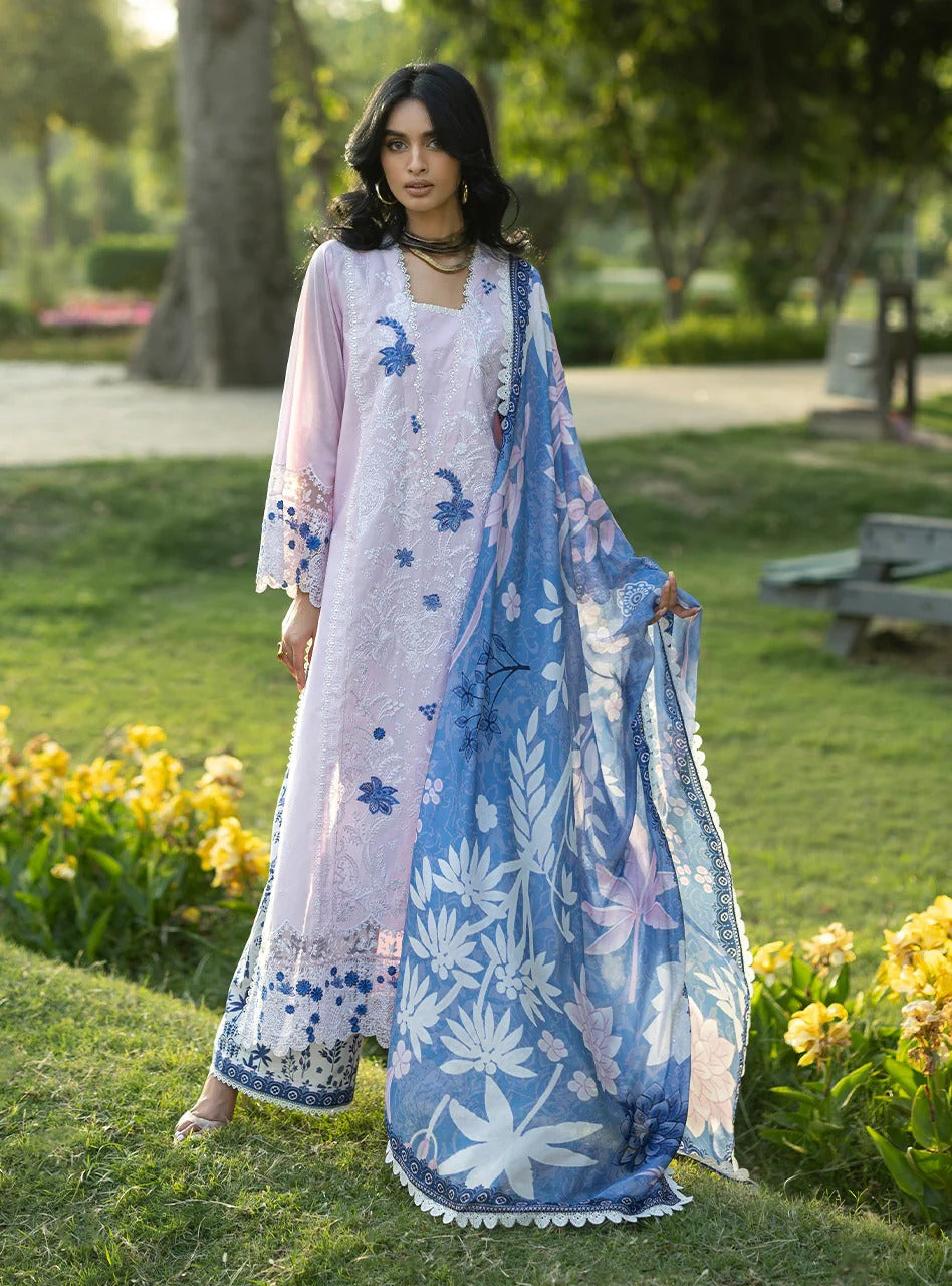 Zainab Chottani - Luxe Embroidered Lawn - Bria 15