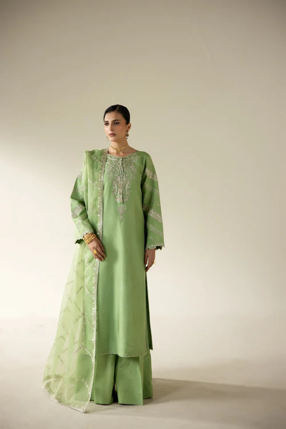 Korean rawsilk - Lune des fleurs - ZYLA